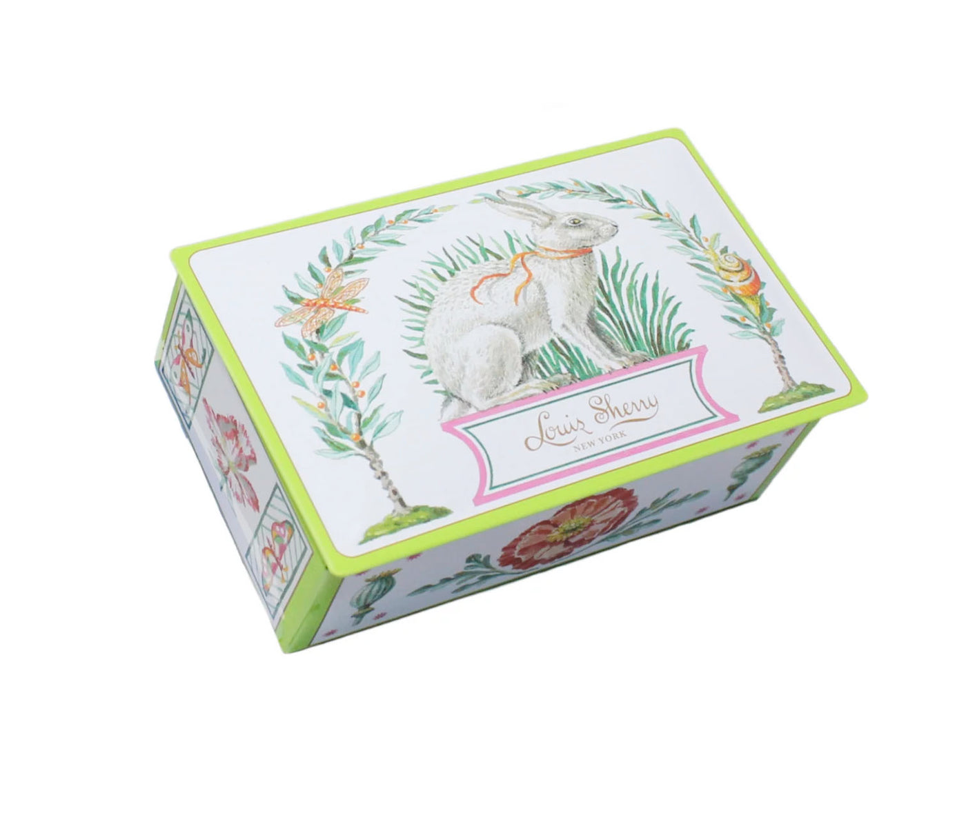 2-Piece Bunny Rabbit Chocolate Gift Tin