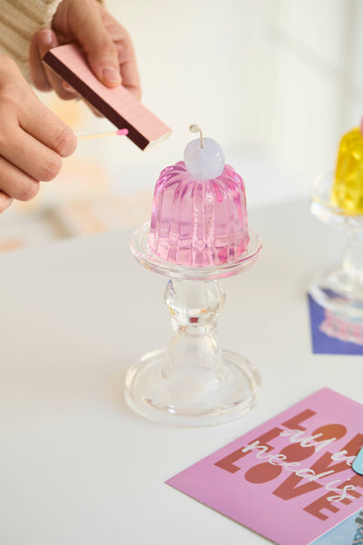 Bashful Affection: Handmade Jelly Candle
