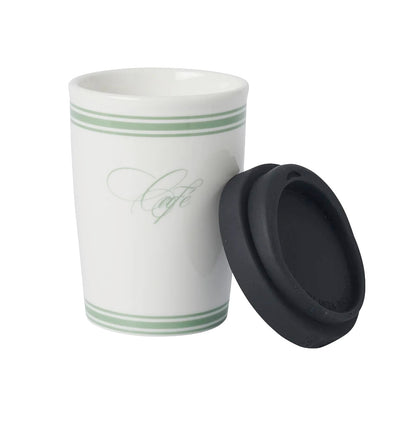 French Café Travel Coffee Cup