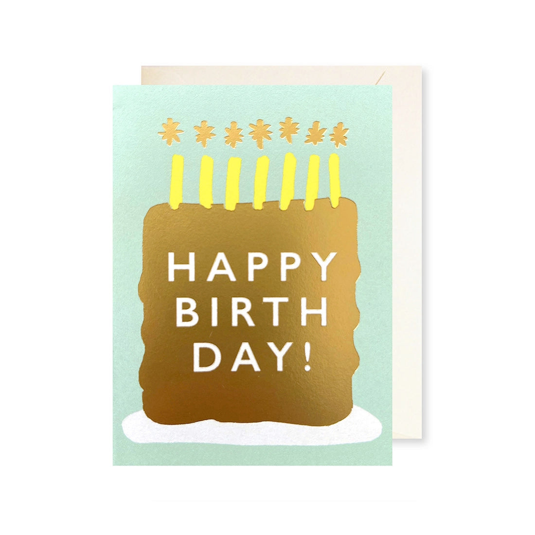 Cake Birthday Enclosure Card