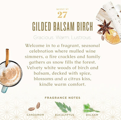 Gilded Balsam Birch Dish Soap