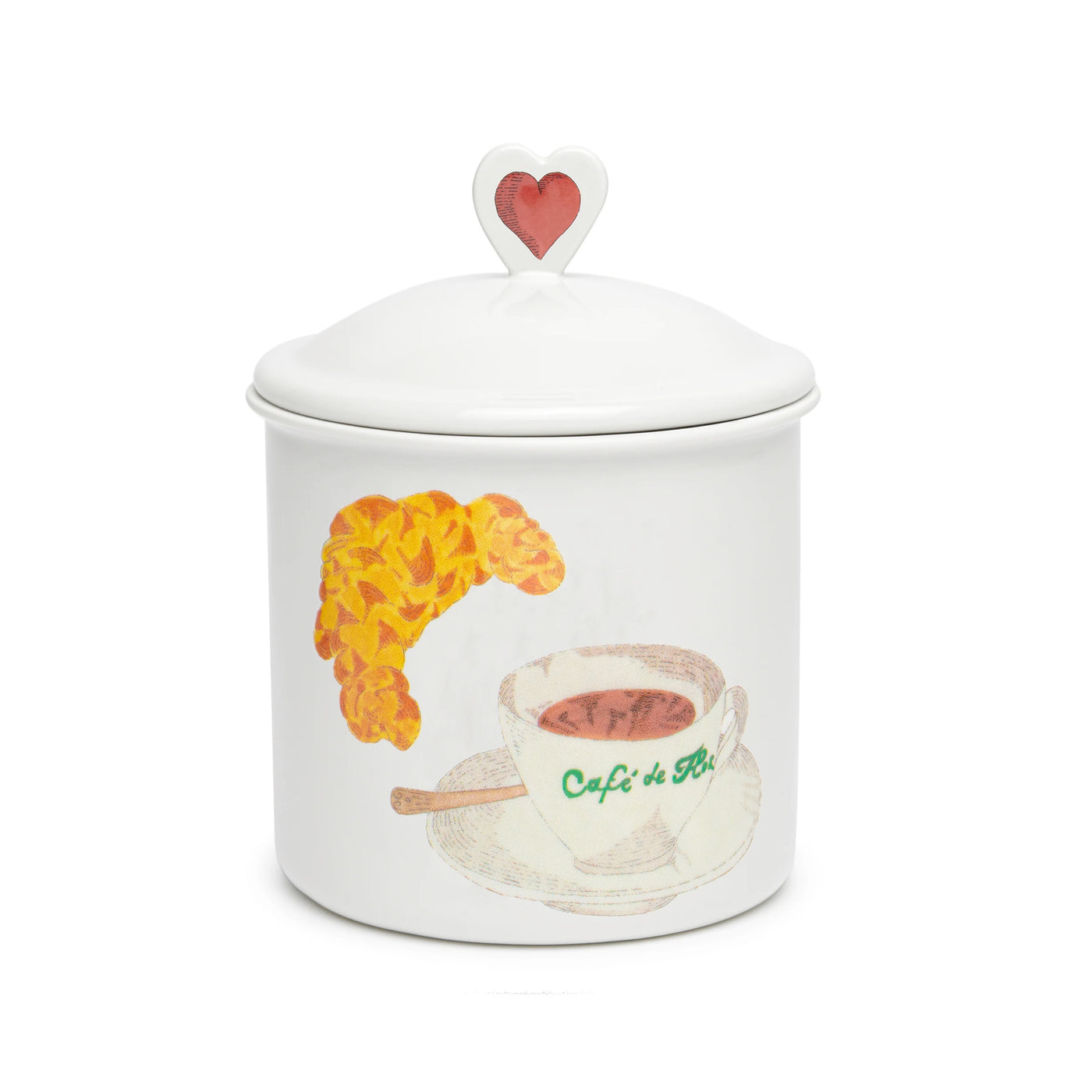 Illustrated Candy Box: Croissant Café