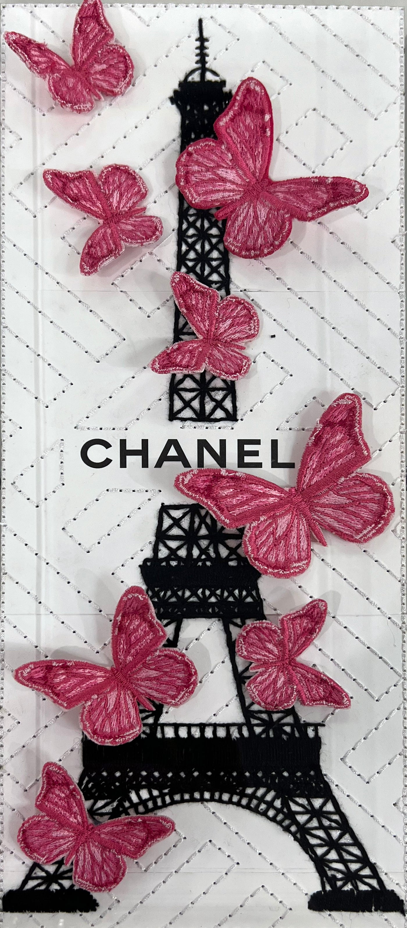 Petite Chanel Eiffel Tower 5x12"