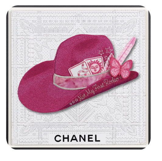 Chanel Aspen 12x12", White