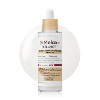 Peel Shot Glow-Black or White Rice Ampoule