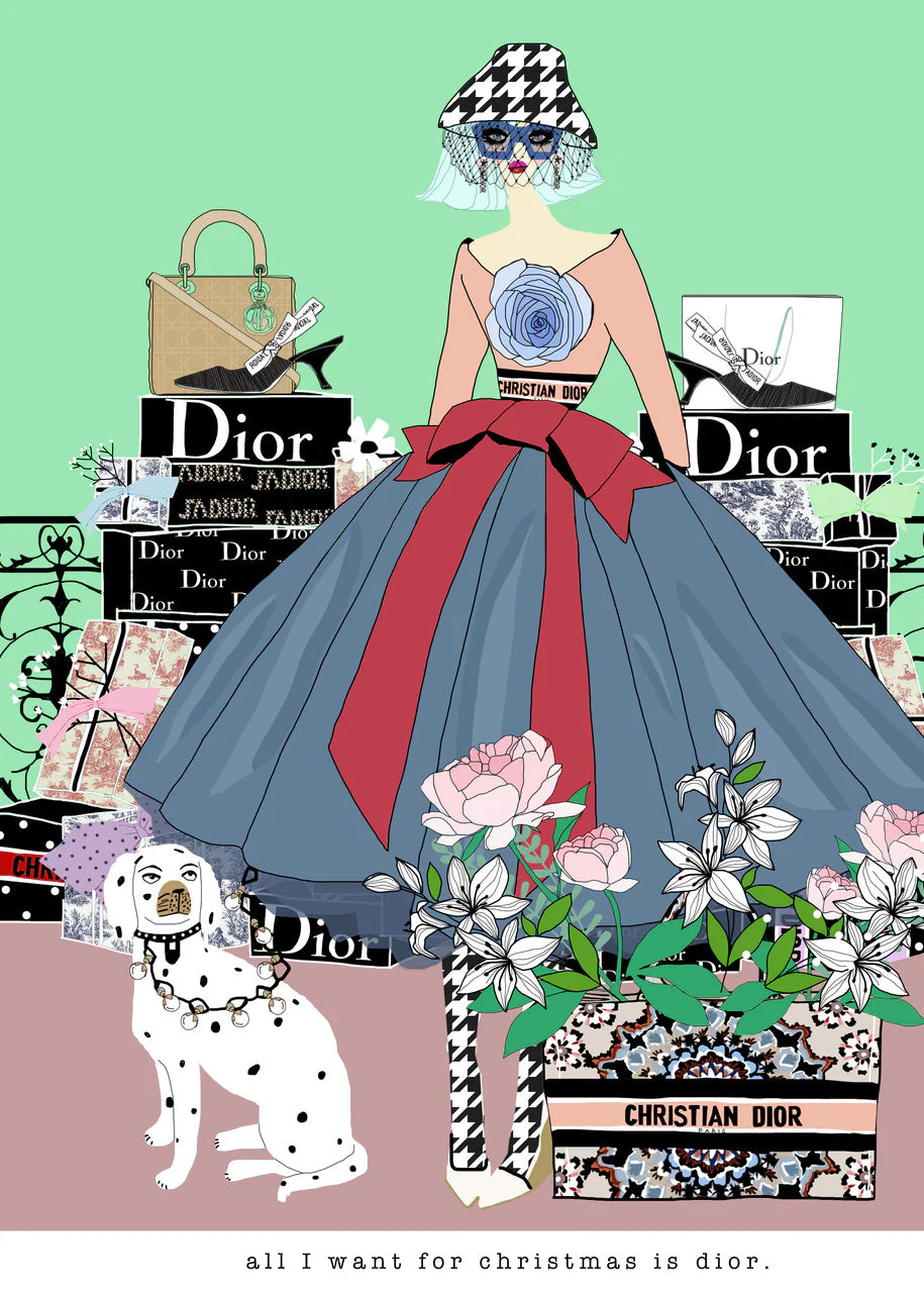 All I Want For Christmas Greeting Card