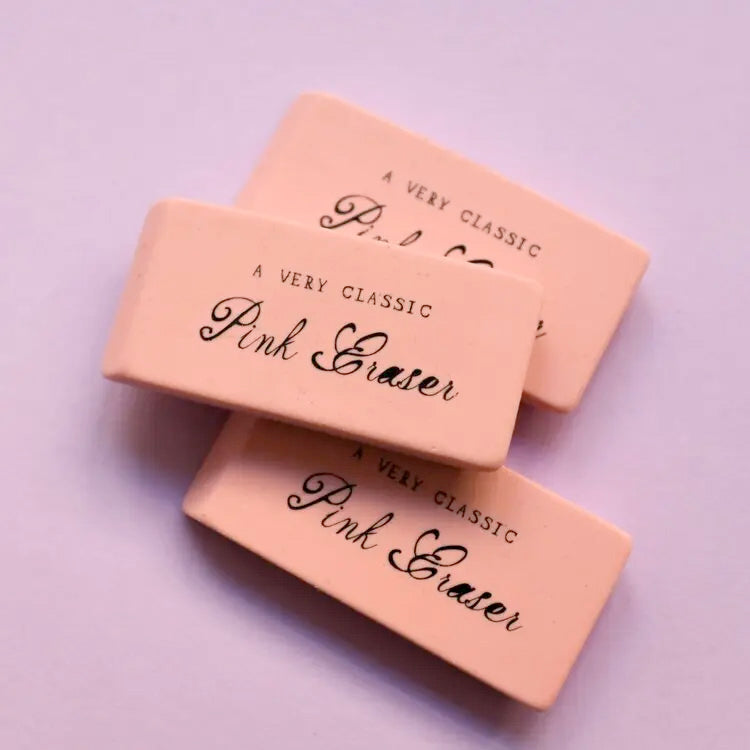 A Very Classic Pink Eraser