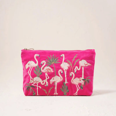 Flamingos Everyday Pouch