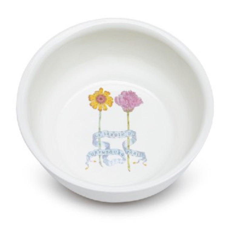 Fleurs Du Jardin Du Luxembourg Enameled Porcelain Bowl