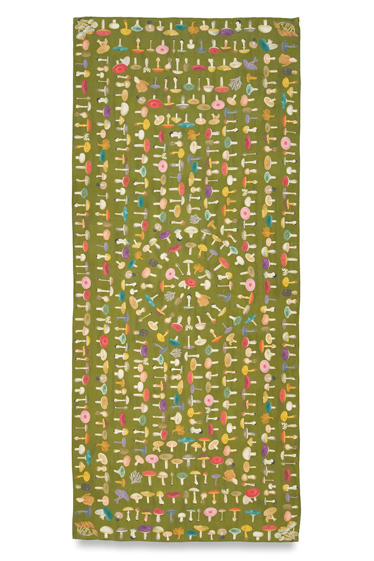 Fungi Linen Tablecloth By John Derian