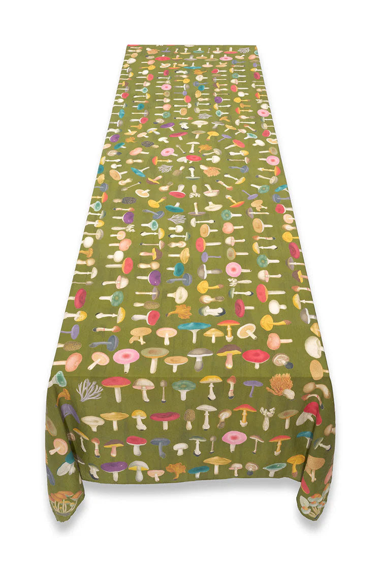 Fungi Linen Tablecloth By John Derian