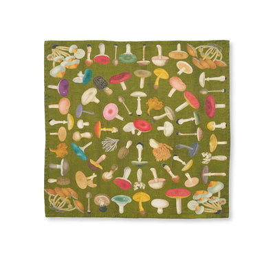 Fungi Linen Napkin 50cm x 50cm