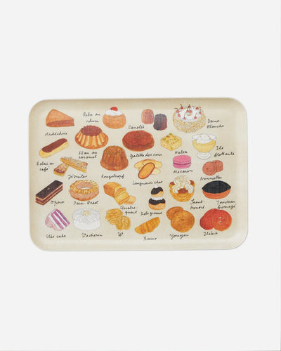 Isabelle Boinot Gateau Linen Coated Tray