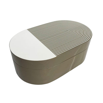 Lacquer Stripe Box