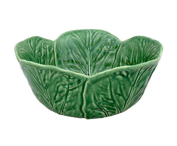 Green Cabbage Tall Salad Bowl