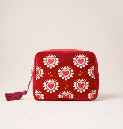 Sacred Hearts Wash Bag