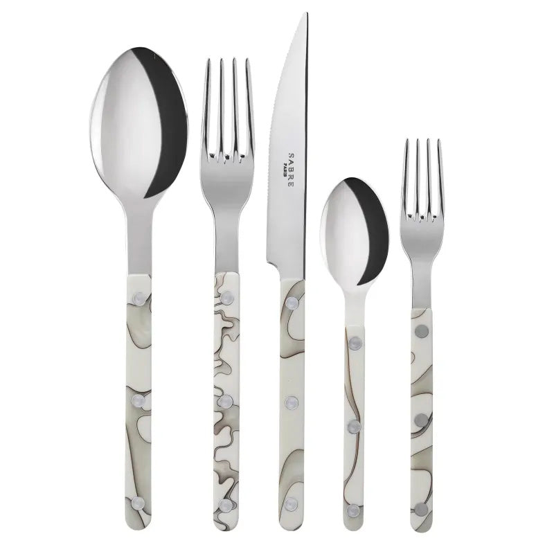 Bistrot 5 Piece Setting Dune Ivory