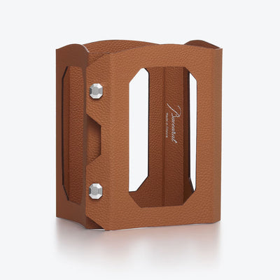 Octagone Leather Decanter Case