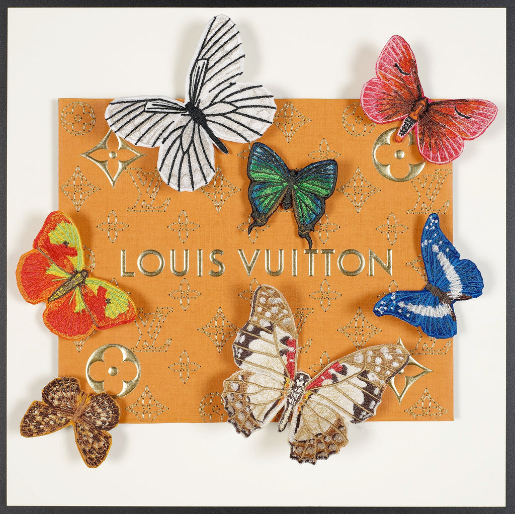 Louis Vuitton Butterfly Swarm by Stephen Wilson