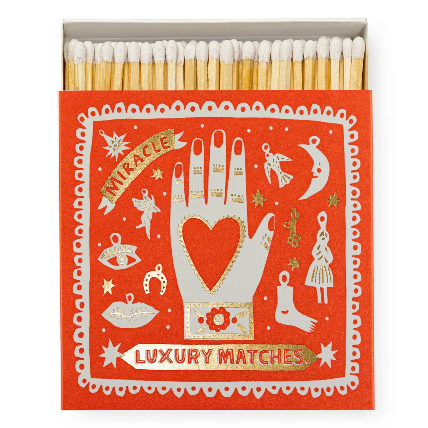 Miracle Luxury Matches Square Matchbox