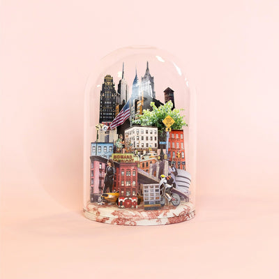 New York City Glass Globe