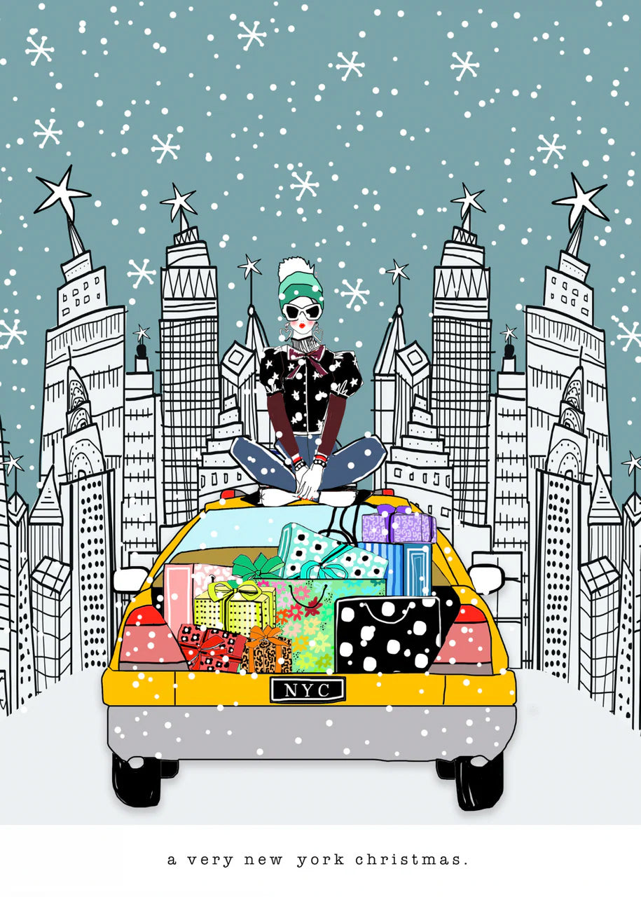 A Very New York Christmas Greeting Card