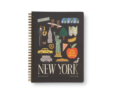 New York Spiral Notebook