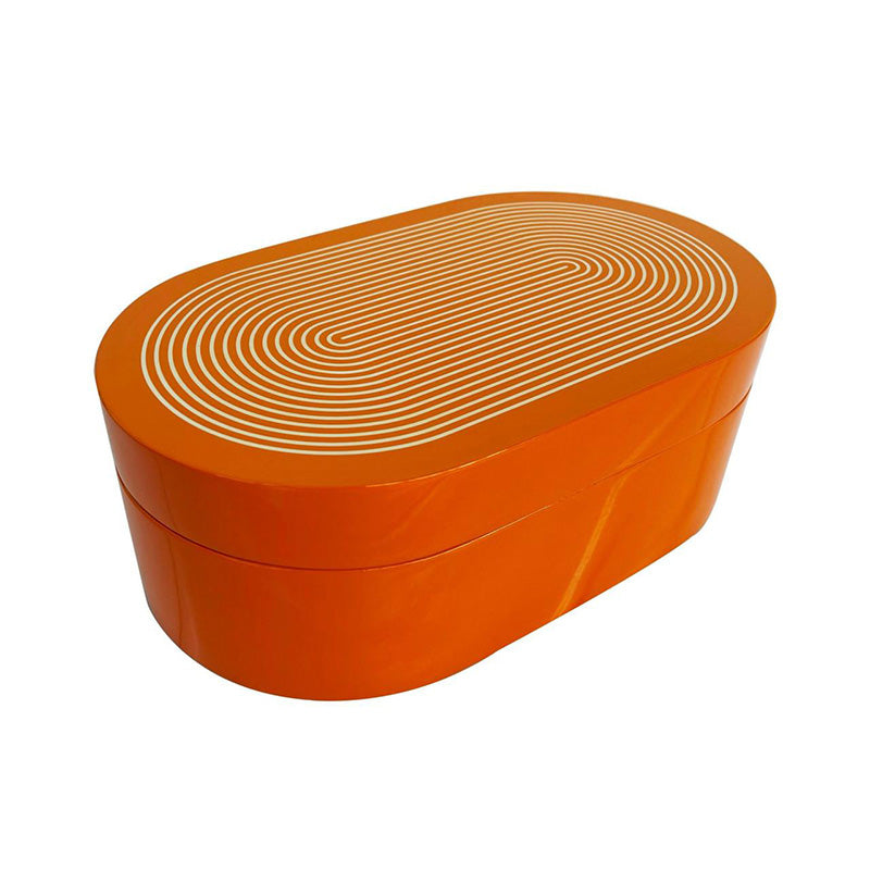 Lacquer Stripe Box