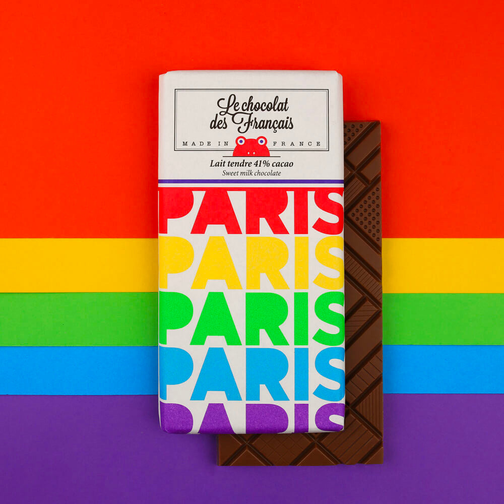 Paris - 41% Milk Chocolate Bar