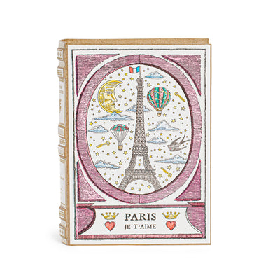 Paris Je T'Aime Rose Secret Bookbox
