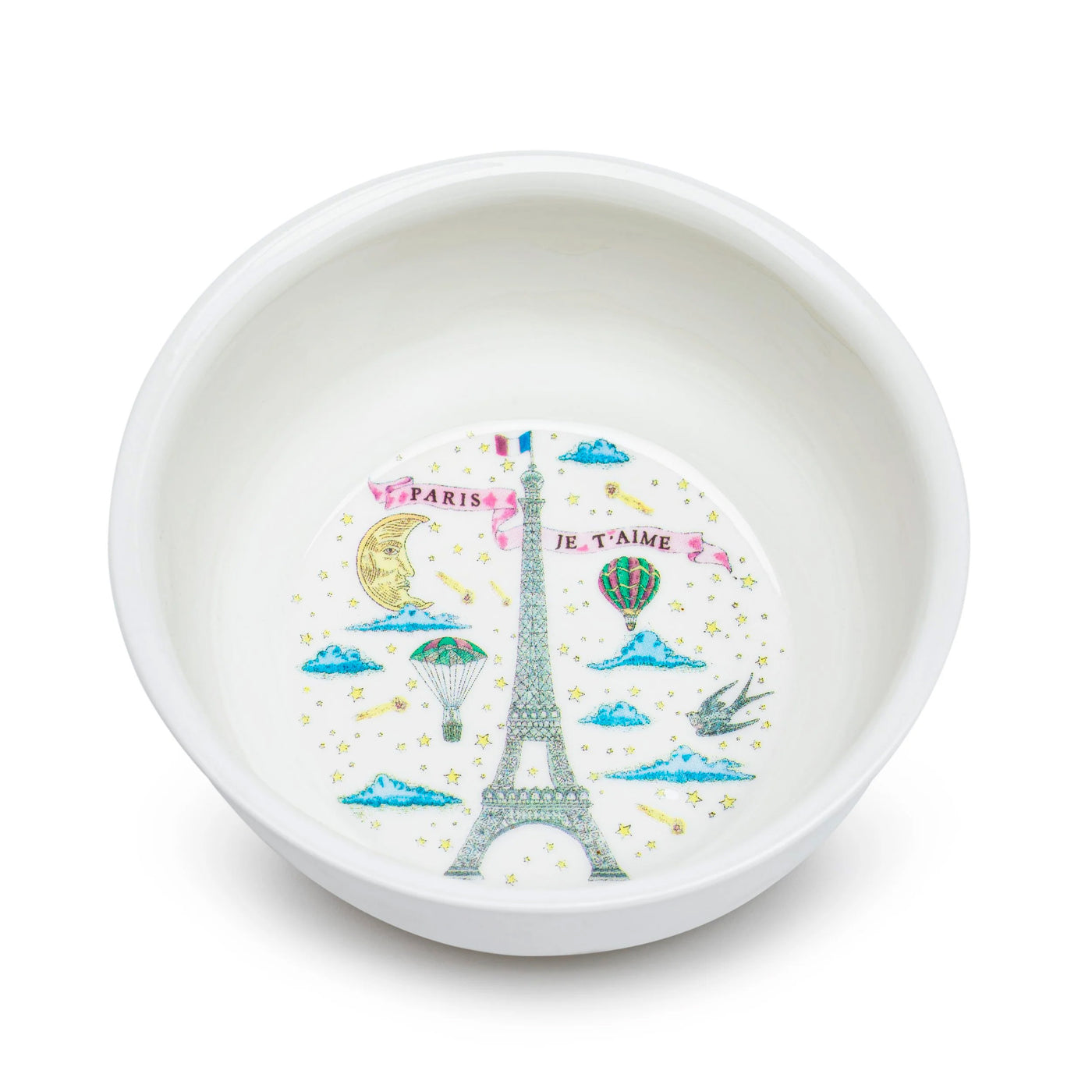 Paris Je T'aime Enameled Porcelain Bowl