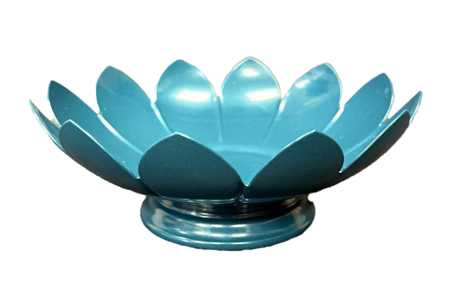 Julia Moss Designs Lotus Catchall-Peacock
