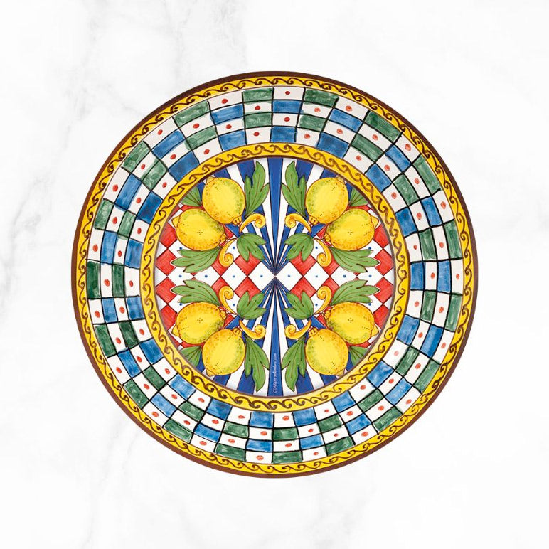 Petralia A Italian Round Placemat