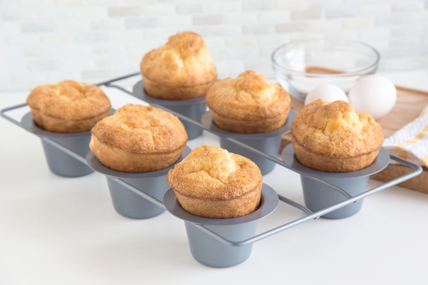 Non-Stick 6-Cup Popover and Muffin Pan