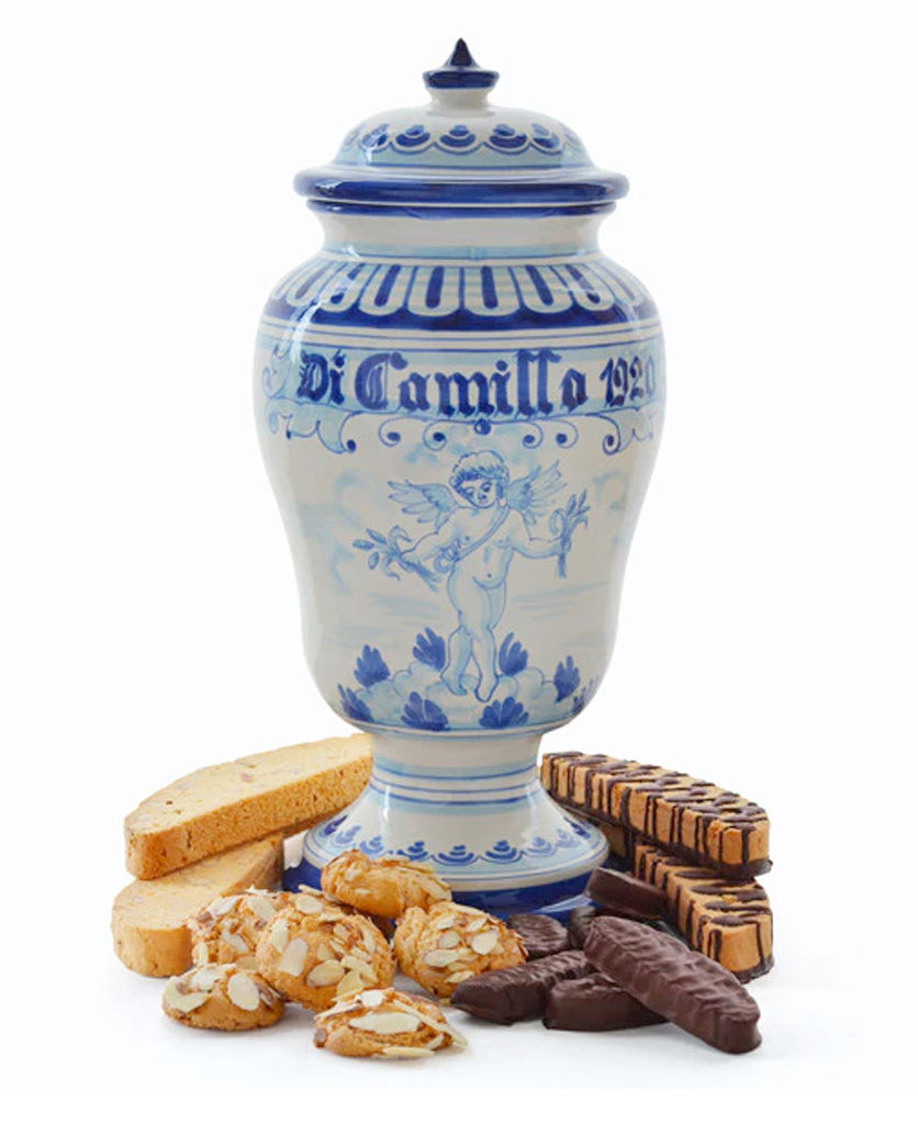 Putti Biscotti Jar