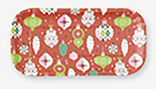 Holiday Cheers Melamine Tray