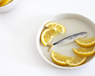 Porcelain Sardine Tray