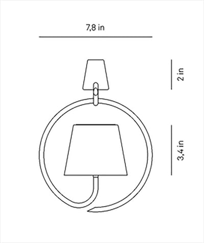 Poldina Pro Magnetic Wall Sconce