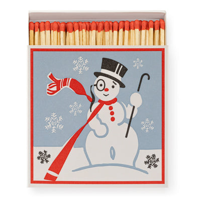 The Snowman Square Safety Matches