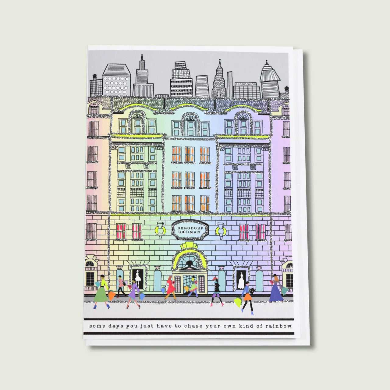 Chase Your Own Kind Of Rainbow Greeting Card