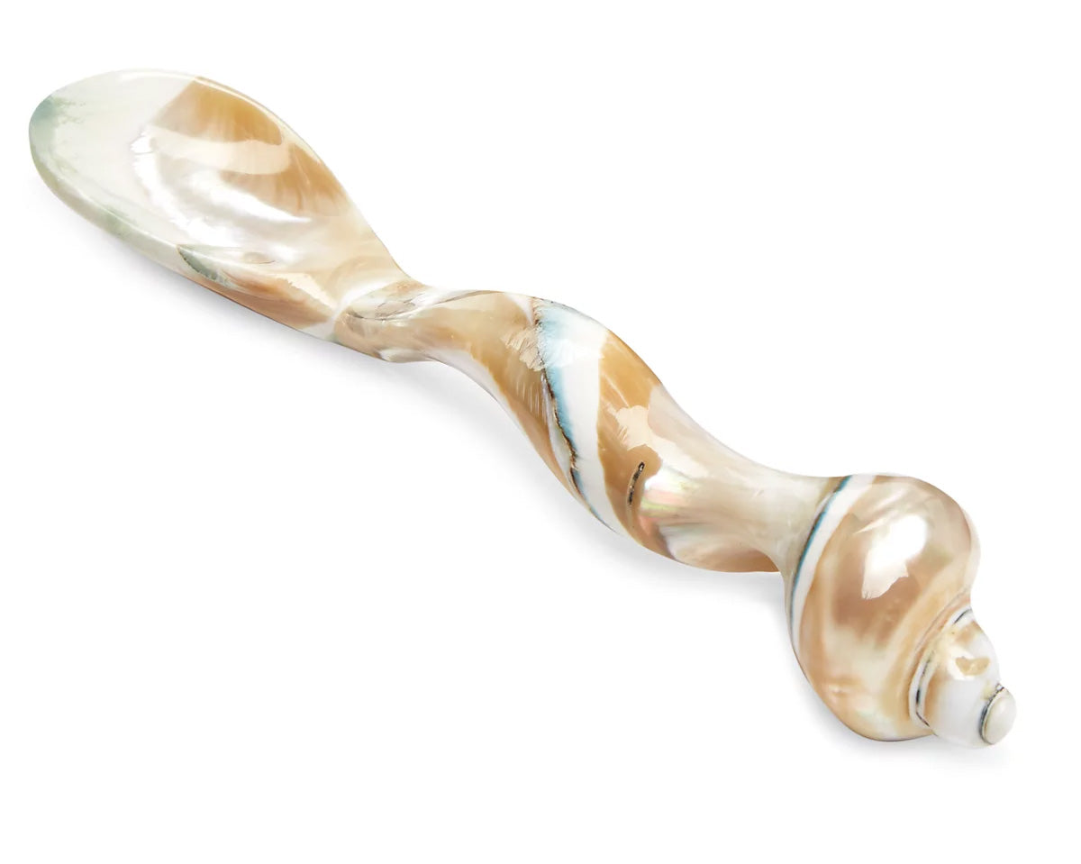 Large Shell Caviar Spoon