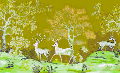 Stag Toile Acrylic Vanity Tray