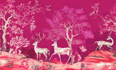 Stag Toile Acrylic Vanity Tray