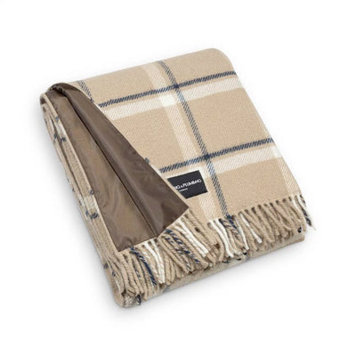 Picnic Blanket - Checkmate - Latte