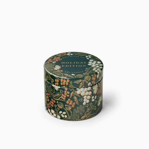 Holiday 3 oz Tin Candle