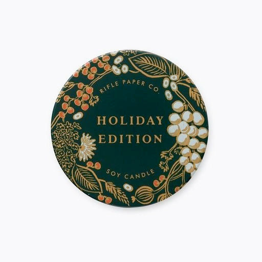 Holiday 3 oz Tin Candle