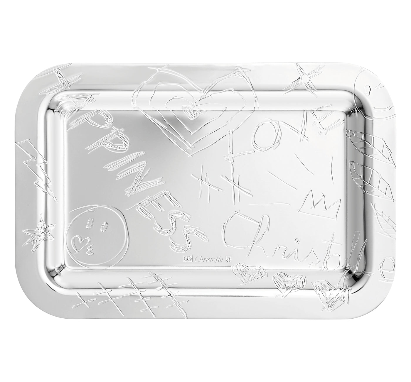 Graffiti Tray from Christophle
