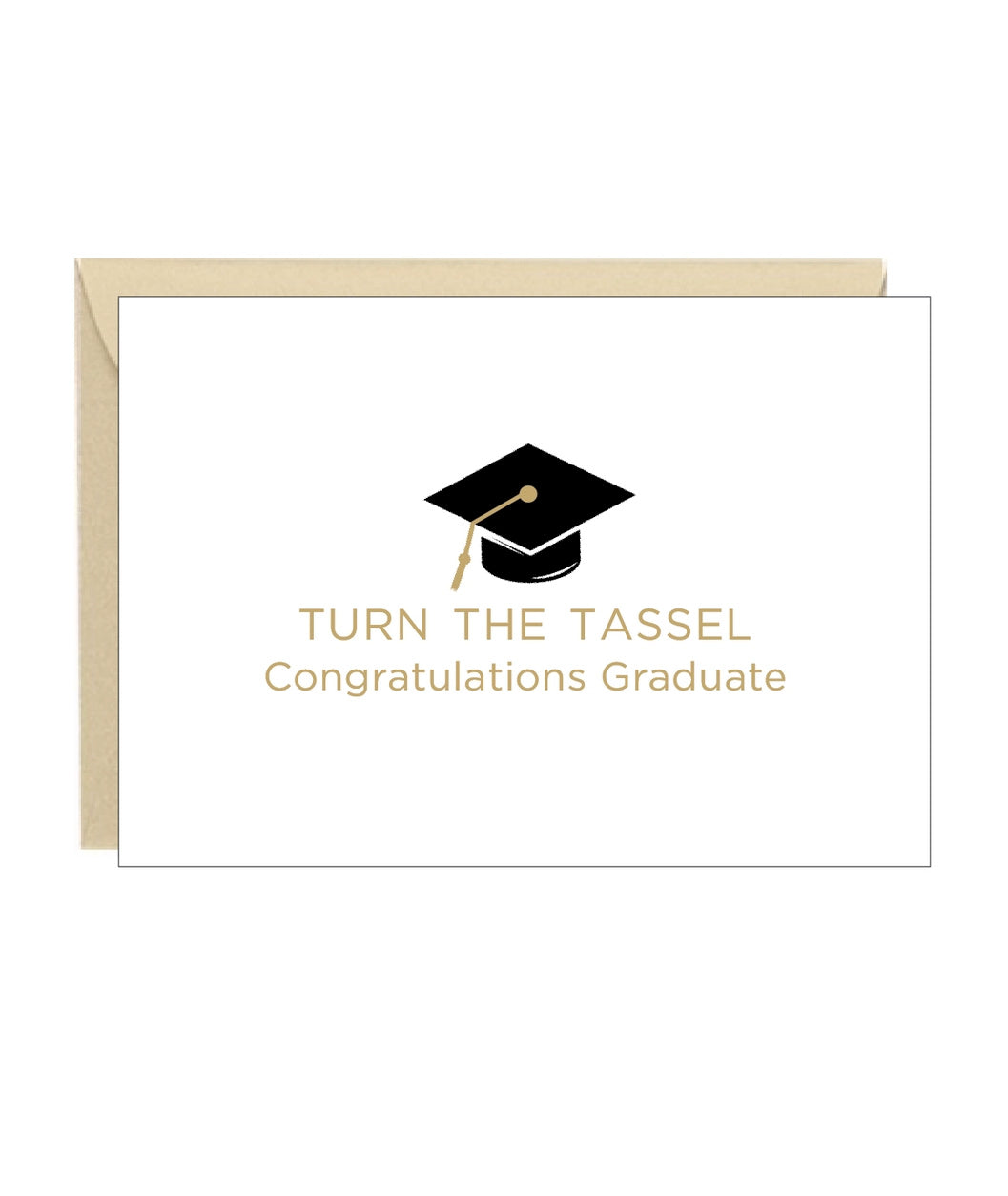 Graduation Cap Turn the Tassel Enclosure Card