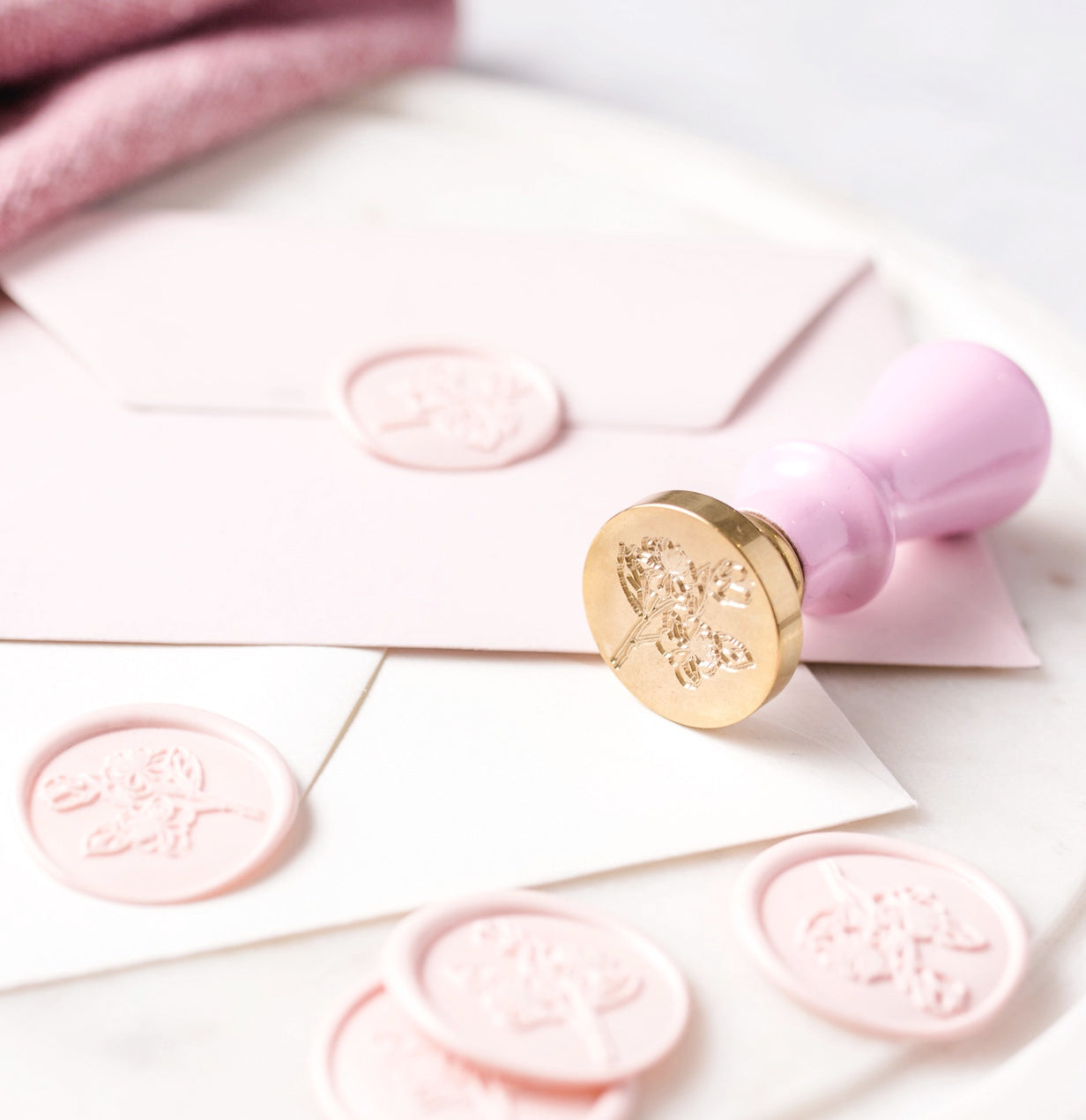 Wax Seal Stamp and Wax Stick Set