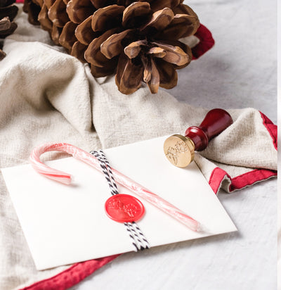 Wax Seal Stamp and Wax Stick Set